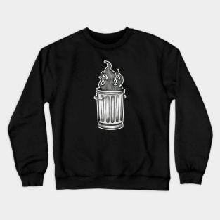 Trash Fire Crewneck Sweatshirt